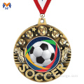 Cheap soccer sports trophies football medals for sale